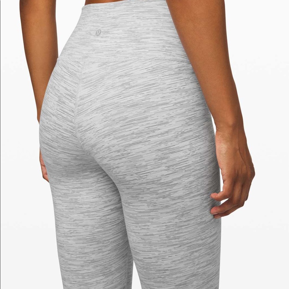 Lululemon Wunder Under Hi-Rise Ombré Gray